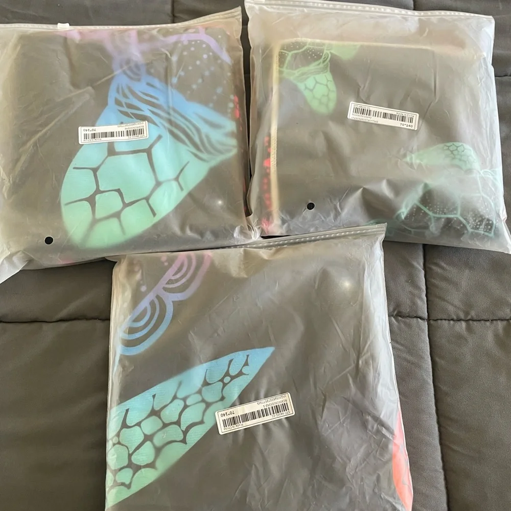 Beach towel bundle Turtles